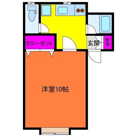 ウィスティリアの物件間取画像